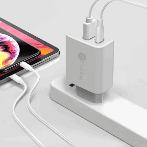 شارژر دیواری پرووان مدل PWC555 ظرفیت ۲۰ وات دو پورت