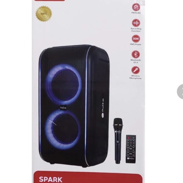 پارتی اسپیکر بلوتوثی قابل‌ حمل پرووان مدل (PSB4979) Spark